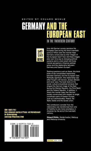 Produktbild: Germany and the European East in the Twentieth Century