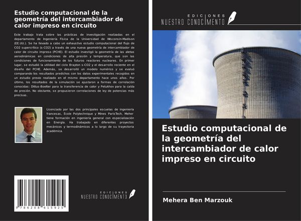 Produktbild: Estudio computacional de la geometr&iacute;a del intercambiador de calor impreso en circuito