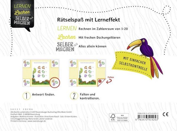 Produktbild: Kramer, M: Dschungelrechnen