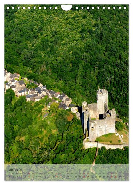 Produktbild: VILLAGES Occitanie (Calendrier mural 2026 DIN A4 horizontal), CALVENDO calendrier mensuel