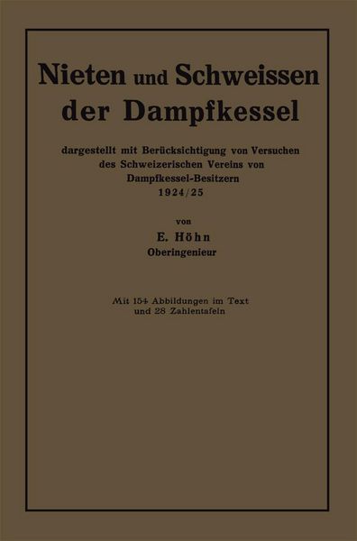 Produktbild: Nieten und Schweissen der Dampfkessel