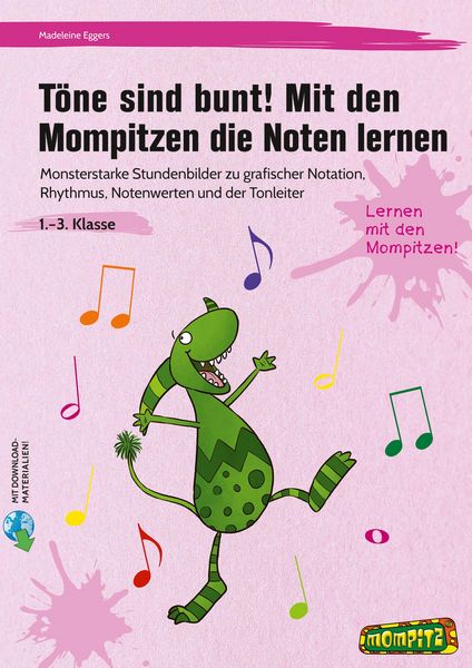Produktbild: T&ouml;ne sind bunt! Mit den Mompitzen die Noten lernen