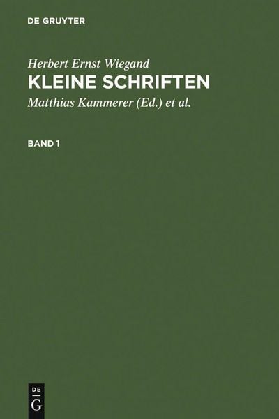 Produktbild: Kleine Schriften