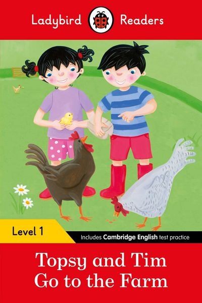 Produktbild: Ladybird Readers Level 1 - Topsy and Tim - Go to the Farm (ELT Graded Reader)