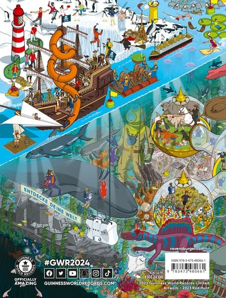 Produktbild: Guinness World Records 2024: Deutschsprachige Ausgabe