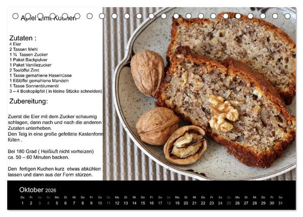 Produktbild: Lieblingsst&uuml;cke (Tischkalender 2026 DIN A5 quer), CALVENDO Monatskalender