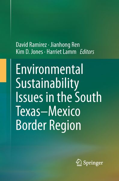 Produktbild: Environmental Sustainability Issues in the South Texas&ndash;Mexico Border Region