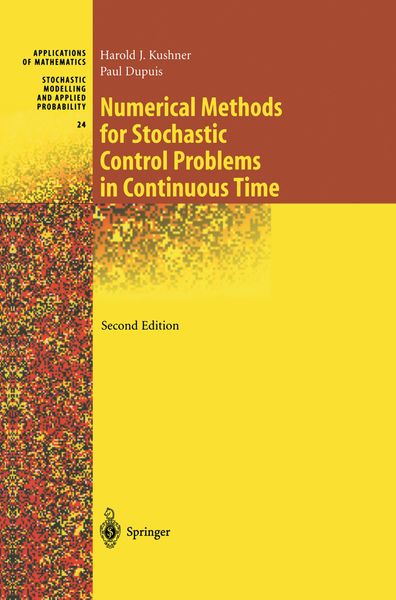 Produktbild: Numerical Methods for Stochastic Control Problems in Continuous Time