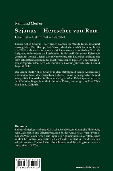 Produktbild: Sejanus &ndash; Herrscher von Rom