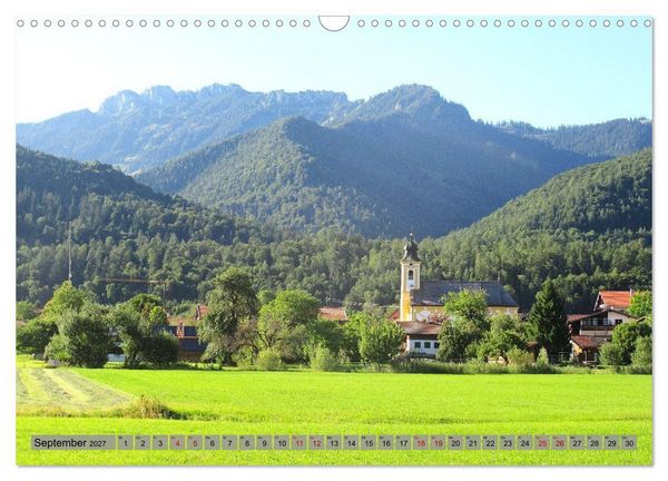 Produktbild: Im Achental - Erholung in den Chiemgauer Alpen (Wandkalender 2027 DIN A3 quer), CALVENDO Monatskalender