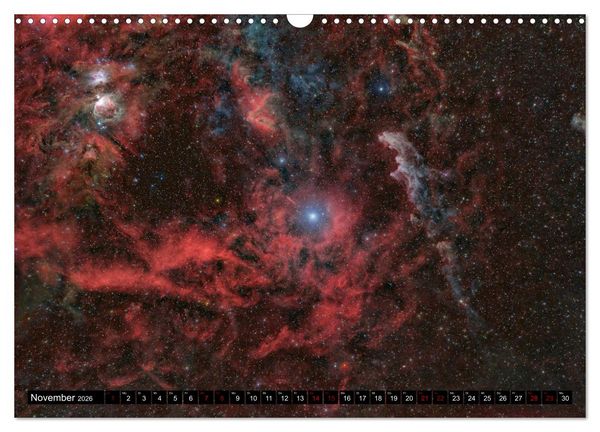 Produktbild: Deepsky XVII (Wandkalender 2026 DIN A3 quer), CALVENDO Monatskalender