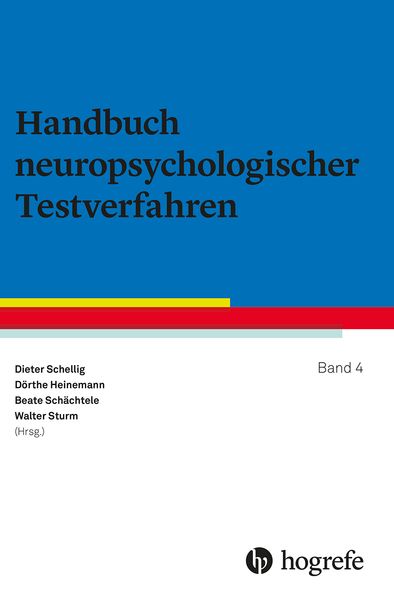 Produktbild: Handbuch neuropsychologischer Testverfahren