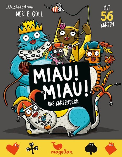 Produktbild: Miau! Miau! Das Kartendeck