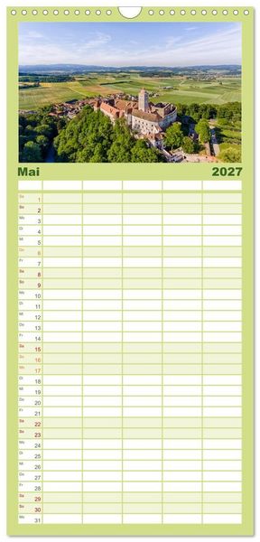 Produktbild: Familienplaner 2027 - Wundersch&ouml;nes &Ouml;sterreich mit 5 Spalten (Wandkalender, 21 x 45 cm) CALVENDO