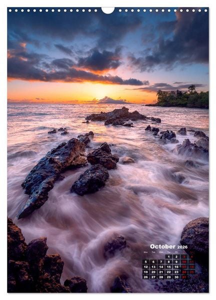 Produktbild: Beautiful Hawaii (Wall Calendar 2026 DIN A3 portrait), CALVENDO 12 Month Wall Calendar