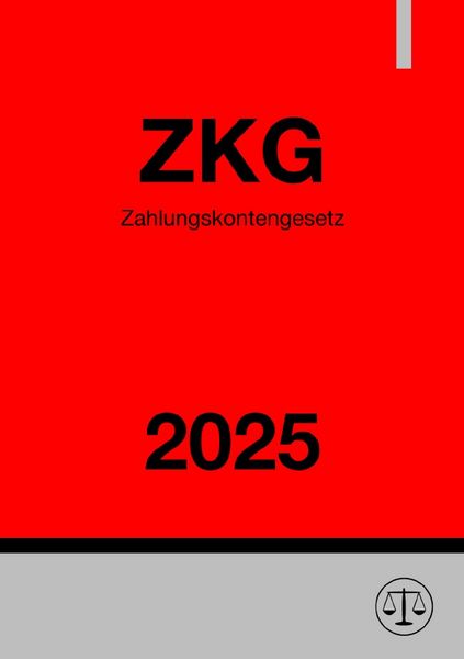 Produktbild: Zahlungskontengesetz - ZKG 2025