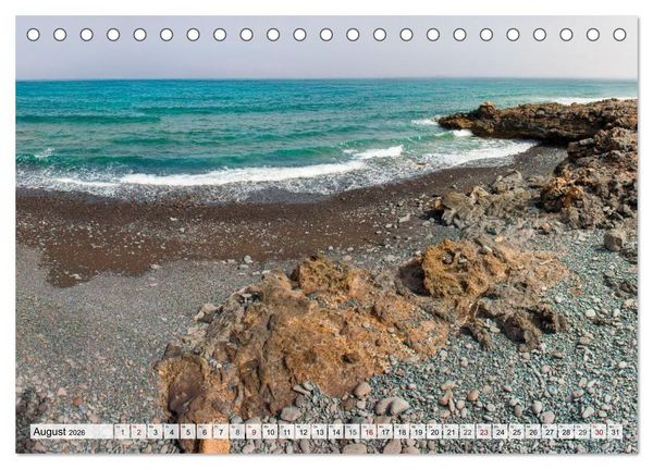 Produktbild: Fuerteventura &ndash; Von Str&auml;nden und Bergen (Tischkalender 2026 DIN A5 quer), CALVENDO Monatskalender