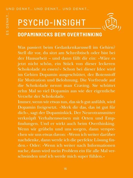 Produktbild: Die 1-Minuten-Strategie gegen Overthinking