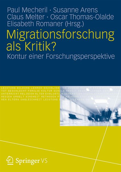 Produktbild: Migrationsforschung als Kritik?