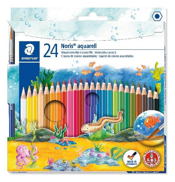 Produktbild: STAEDTLER Aquarellstifte Noris aquarell 24er Set