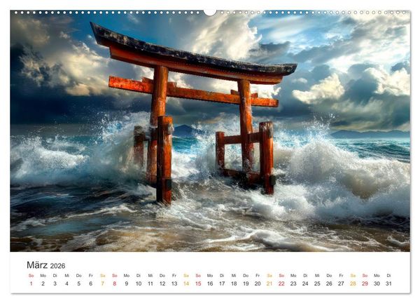 Produktbild: Japan - Tradition und Innovation (hochwertiger Premium Wandkalender 2026 DIN A2 quer), Kunstdruck in Hochglanz