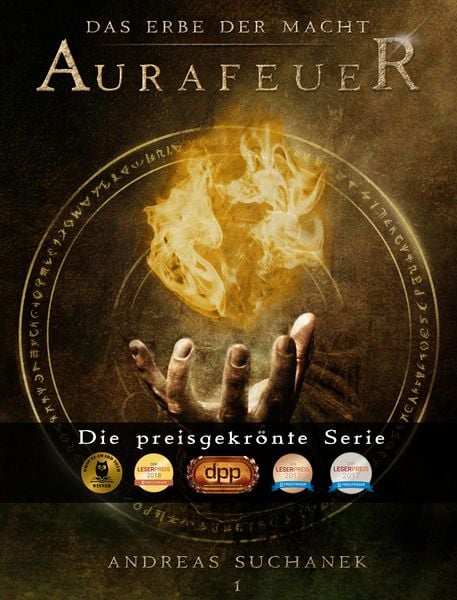 Produktbild: Das Erbe der Macht - Band 1: Aurafeuer (Urban Fantasy)