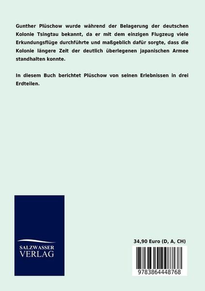 Produktbild: Die Abenteuer des Fliegers von Tsingtau