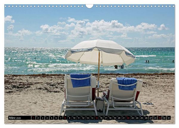 Produktbild: MIAMI (Wandkalender 2026 DIN A3 quer), CALVENDO Monatskalender