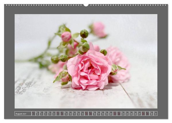 Produktbild: Blumen f&uuml;r dich (hochwertiger Premium Wandkalender 2027 DIN A2 quer), Kunstdruck in Hochglanz