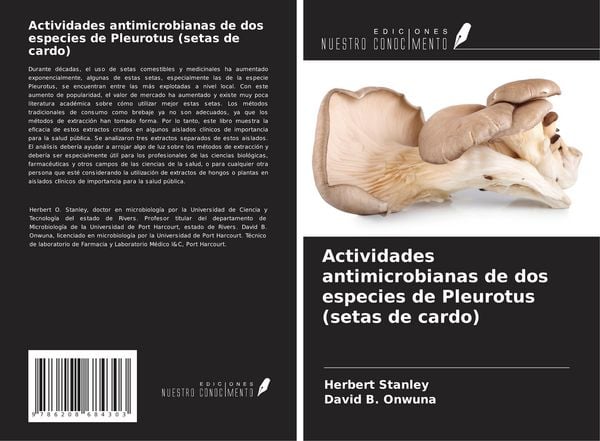 Produktbild: Actividades antimicrobianas de dos especies de Pleurotus (setas de cardo)