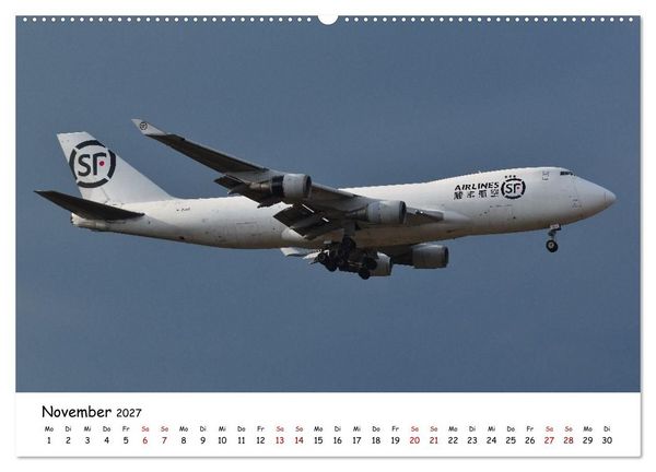 Produktbild: Ein Jahr in der Welt der Luftfahrt (hochwertiger Premium Wandkalender 2027 DIN A2 quer), Kunstdruck in Hochglanz