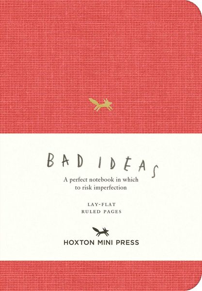 Produktbild: A Notebook for Bad Ideas (Small / Red / Lined)