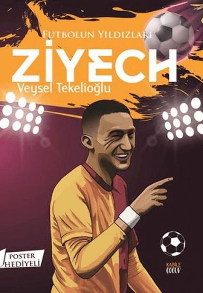 Produktbild: Futbolun Yildizlari Ziyech Poster Hediyeli