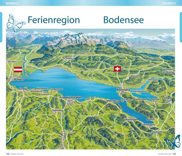 Produktbild: Kindersommer Reisef&uuml;hrer f&uuml;r Allg&auml;u Bodensee Oberschwaben