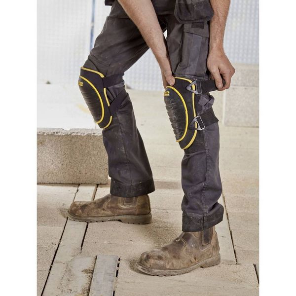 Produktbild: STANLEY FMST82961-1 Knieschoner Schwarz, Gelb 1St.