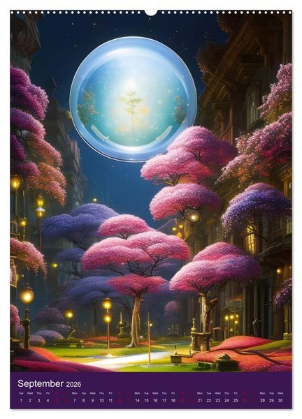 Produktbild: Fantasy Dreams (Wall Calendar 2026 DIN A2 portrait), CALVENDO 12 Month Wall Calendar