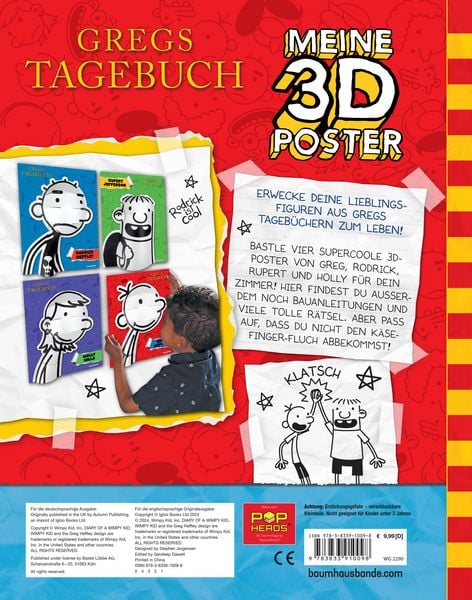 Produktbild: Gregs Tagebuch - Meine 3D-Poster