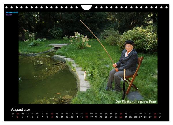 Produktbild: "Sch&ouml;nheit im Alter" - die Feierabendh&auml;user zu Gast im M&auml;rchenland der Br&uuml;der Grimm (Wandkalender 2026 DIN A4 quer), CALVENDO Monatskalender