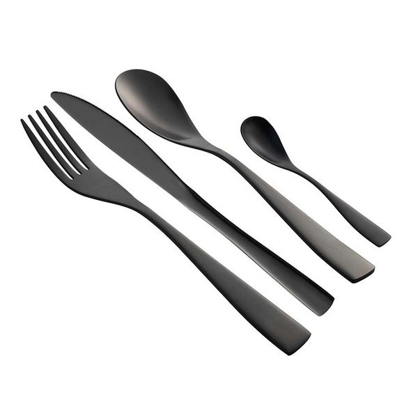 Produktbild: Neuetischkultur Besteckset 24-teilig Metallic Black