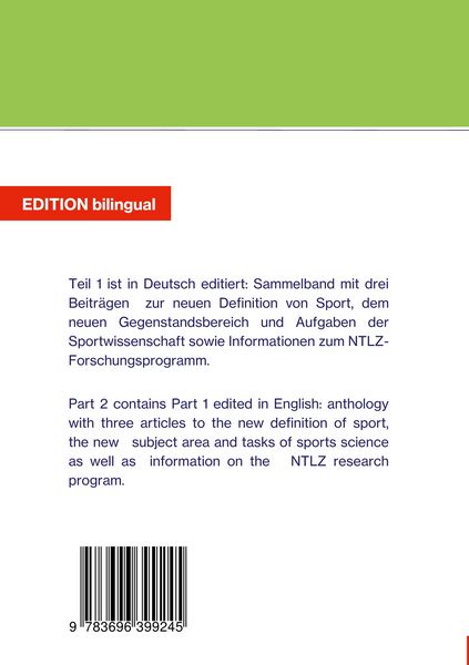 Produktbild: Sport und Sportwissenschaft
