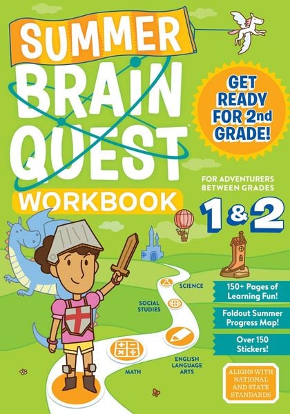Produktbild: Summer Brain Quest Workbook Between Grades 1 & 2