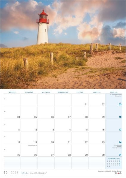 Produktbild: Sylt &hellip; wie ich es liebe Kalender 2027
