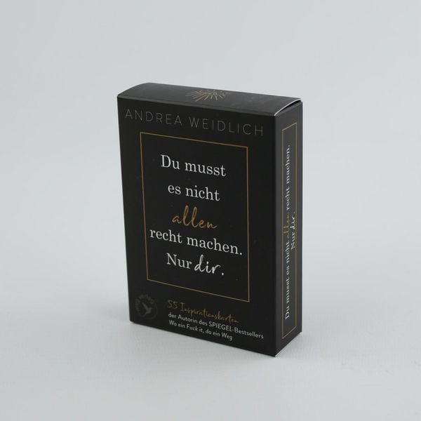 Produktbild: Du musst es nicht allen recht machen. Nur dir.