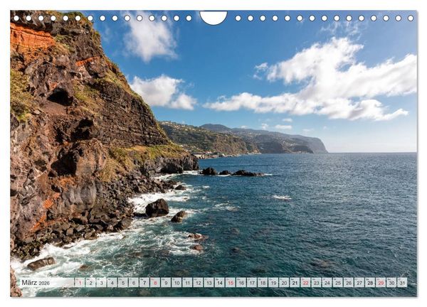 Produktbild: Madeira - eine Rundreise (Wandkalender 2026 DIN A4 quer), CALVENDO Monatskalender