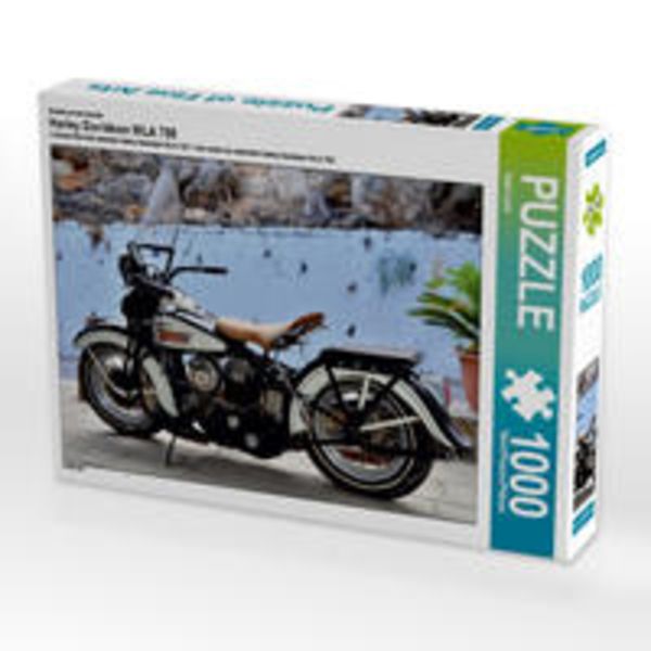 CALVENDO Puzzle Harley Davidson WLA 750 1000 Teile Lege-Größe 64 x 48 cm Foto-Puzzle Bild von Ingo Laue