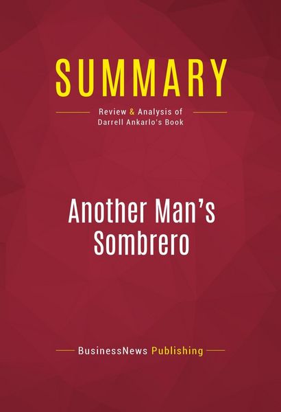 Produktbild: Summary: Another Man's Sombrero