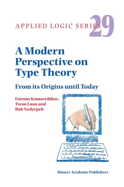 Produktbild: A Modern Perspective on Type Theory