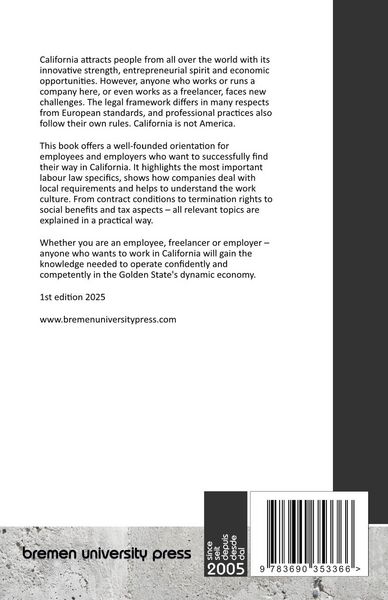 Produktbild: Working in California
