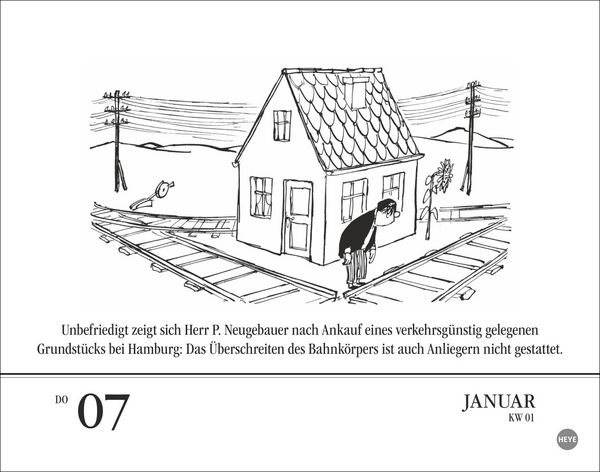 Produktbild: Loriot Tagesabrei&szlig;kalender 2027