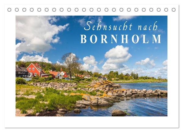 Produktbild: Sehnsucht nach Bornholm (Tischkalender 2026 DIN A5 quer), CALVENDO Monatskalender